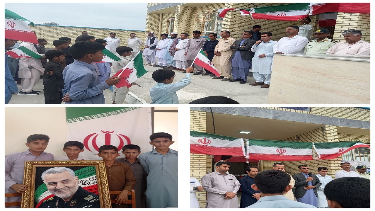 افتتاح  مدرسه ۳ کلاسه خیر ساز در شهرستان زرآباد
