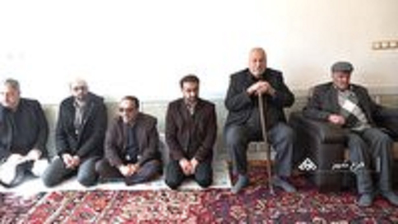 دیدار با خانواده شهید انقلاب سید عباس صالحی قهفرخی