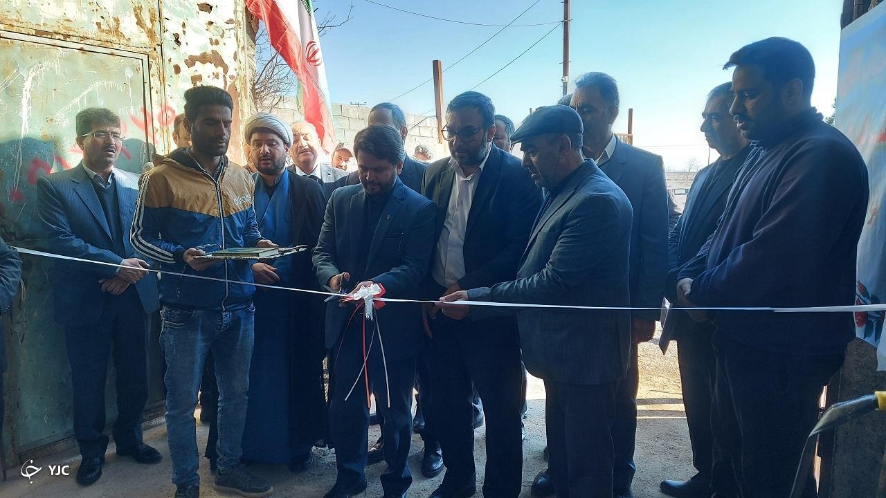 ۸ طرح به مناسبت دهه فجر در بخش میان ولایت تایباد افتتاح شد