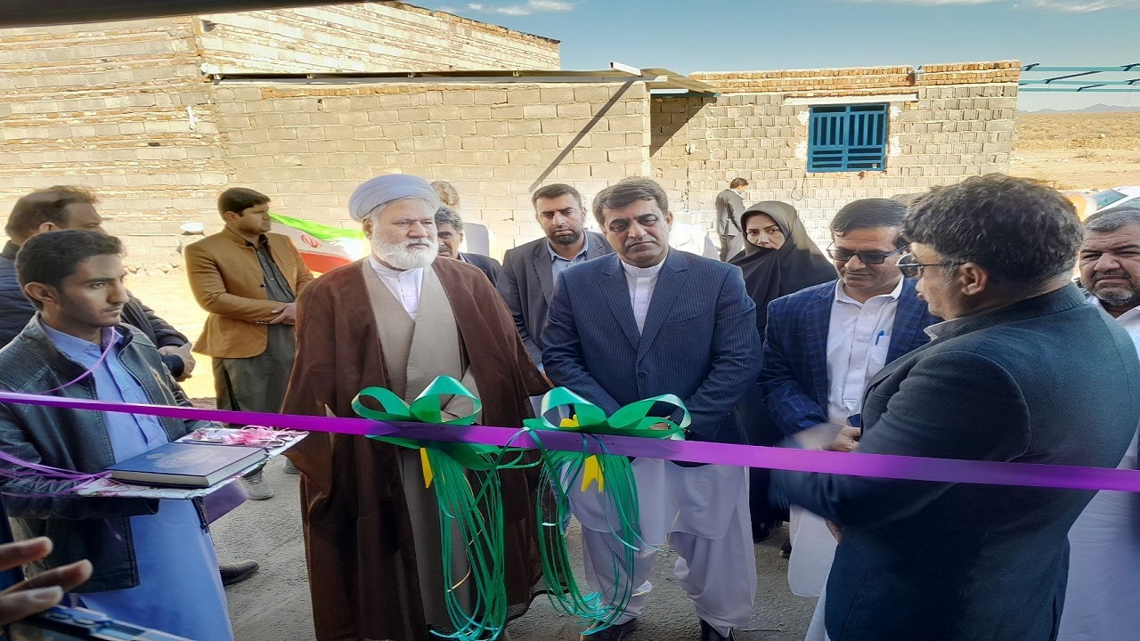 ۵۰ طرح در بخش مرکزی خاش افتتاح و کلنگ زنی شد