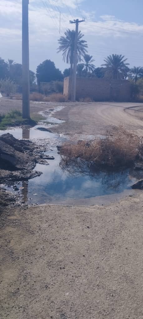 هدررفت آب در روستای کهن
