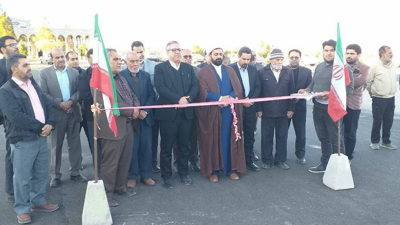 افتتاح چندین طرح عمرانی و زیر بنایی در روستا‌های کوهبنان