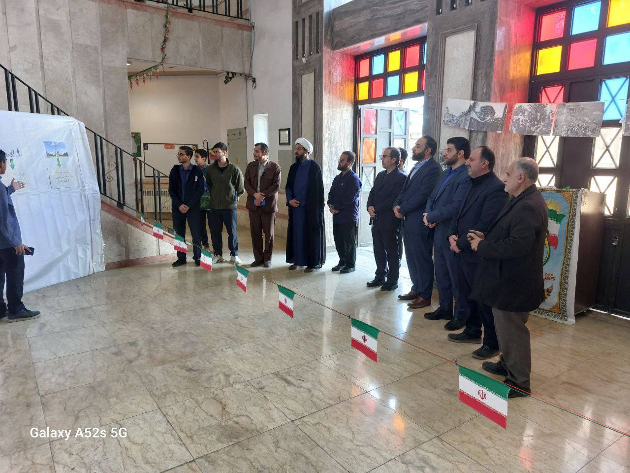 نمایشگاه مدرسه انقلاب در گرگان برگزار شد