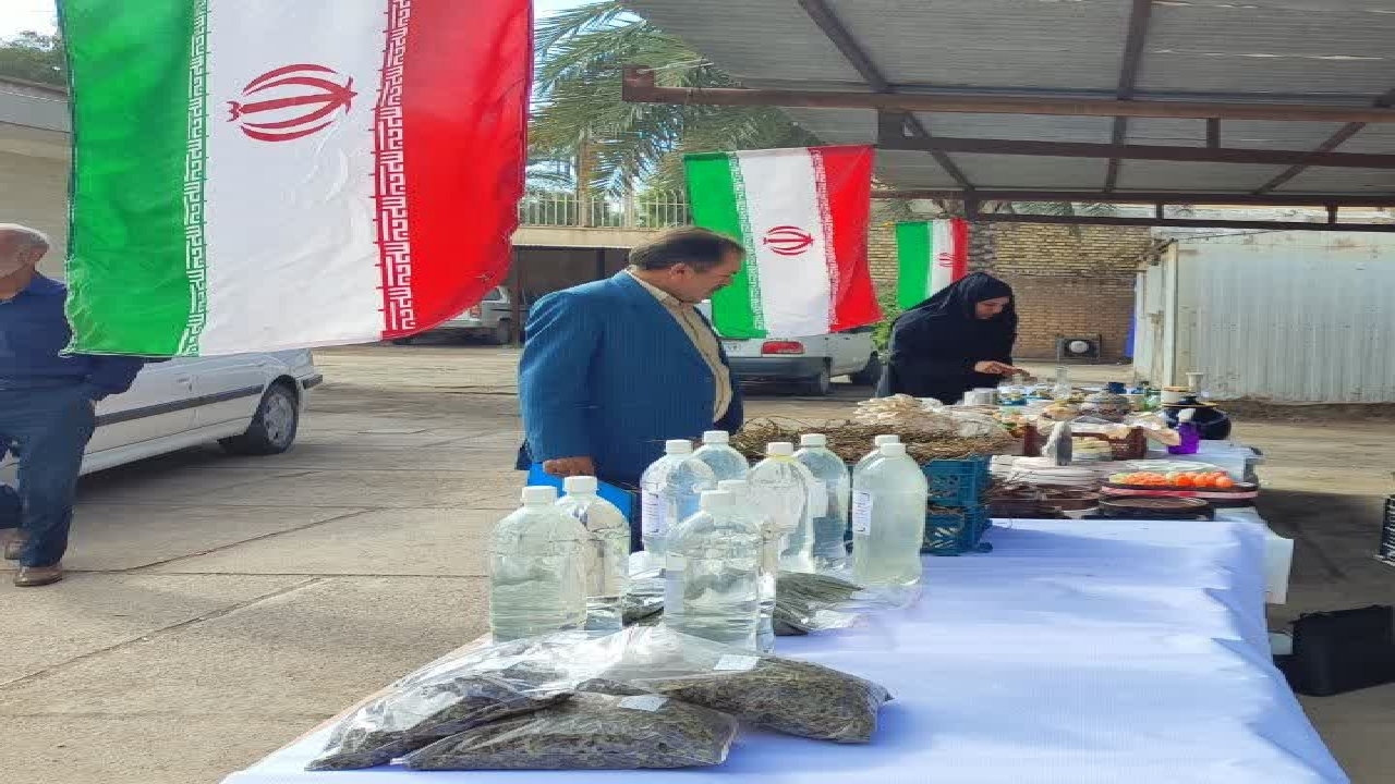برپایی نمایشگاه صنایع دستی، محصولات غذایی و گلخانه‌ای درشهرستان کارون