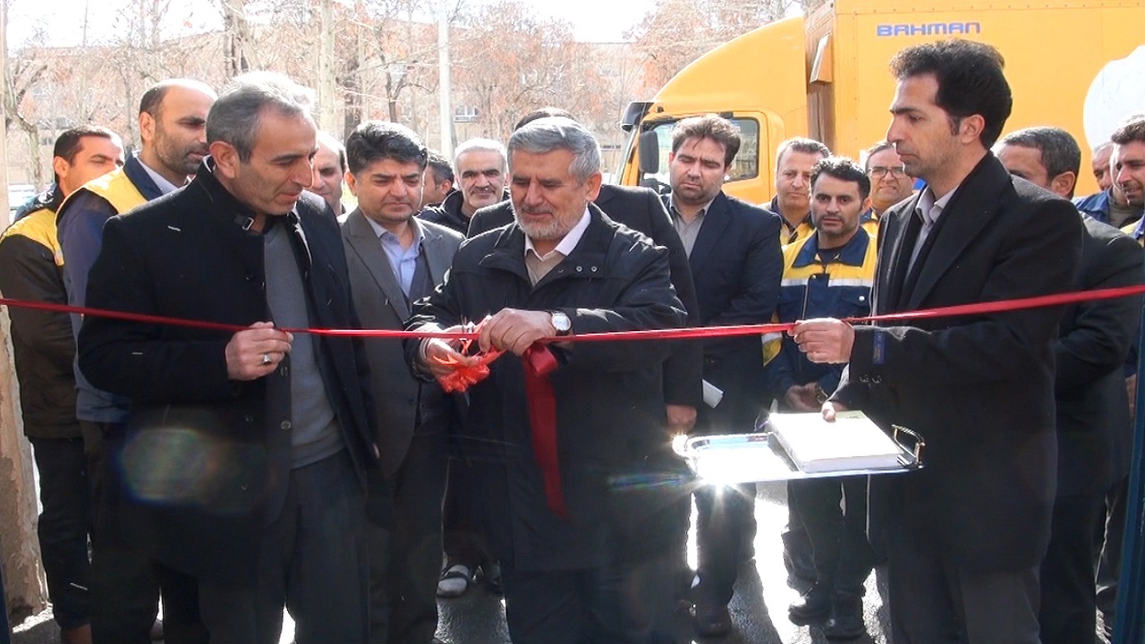 دفتر ناحیه پستی کوی خاتم همدان افتتاح شد