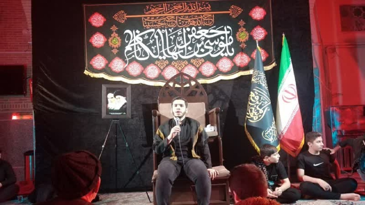 برپایی سوگواری شهادت امام موسی کاظم(ع) در حرم موسی مبرقع (ع)
