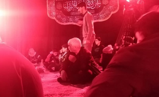 برپایی سوگواری شهادت امام موسی کاظم(ع) در حرم موسی مبرقع (ع)