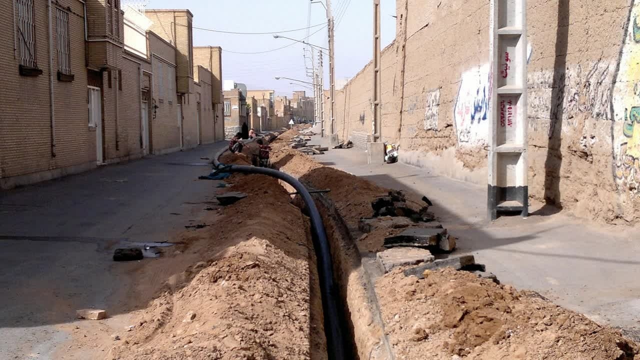 اصلاح و توسعه بیش از سه هزار و ۵۰۰ متر شبکه توزیع آب در مناطق روستایی بافق