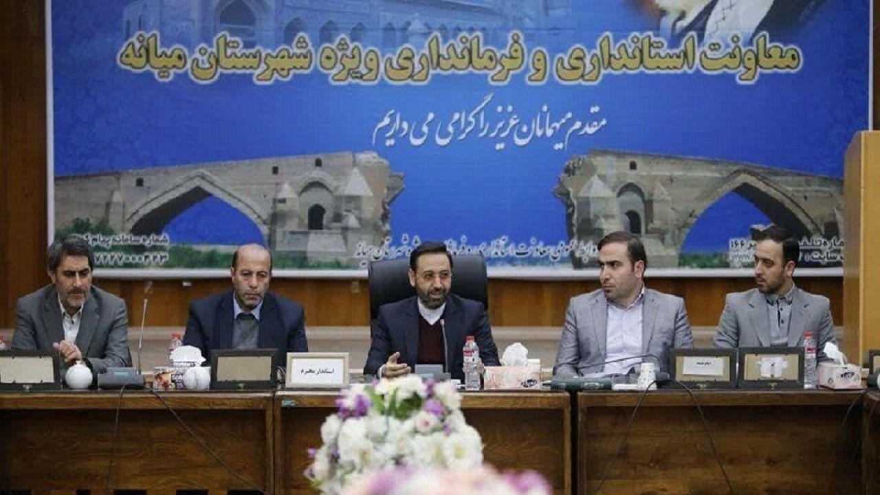 سفر استاندار آذربایجان شرقی به شهرستان میانه