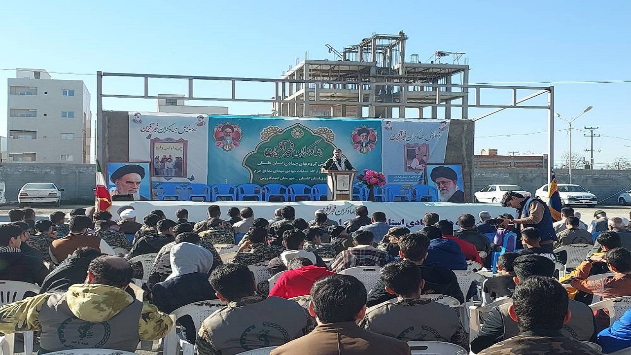 رزمایش جهادگران فجرآفرین در شرق گلستان + فیلم