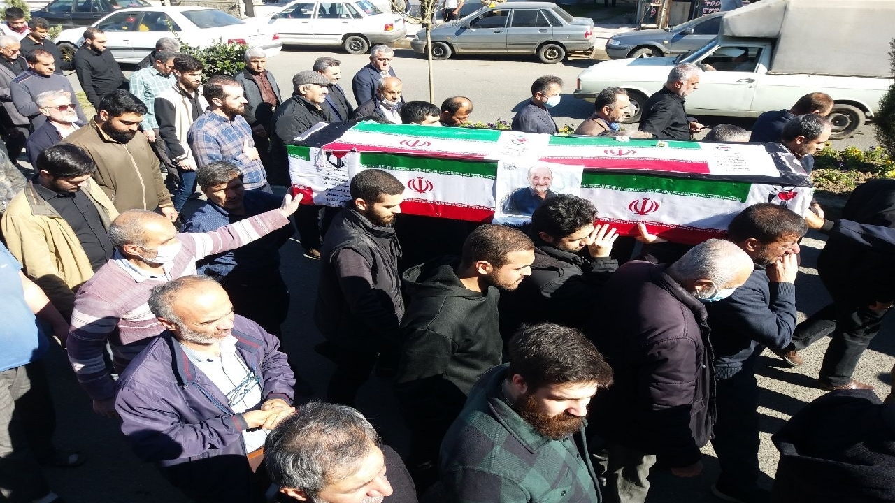 جانباز ۷۰ درصد رودسری به یاران شهیدش پیوست