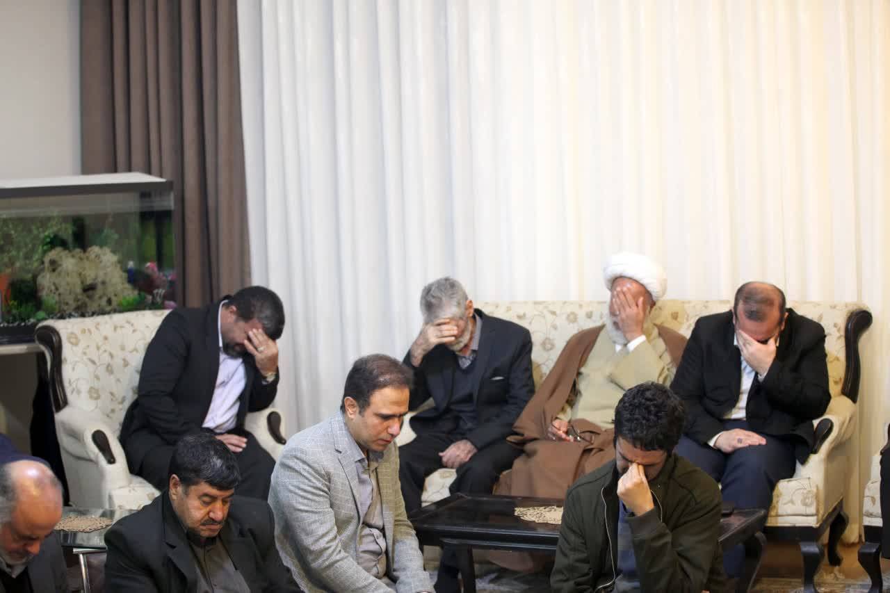 همدردی با خانواده شهید امیدزاده