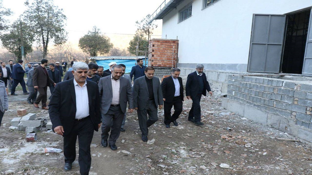 بازدید معاون پیشگیری از وقوع جرم قوه قضاییه از اردوگاه ماده ۱۶ توسکستان گرگان