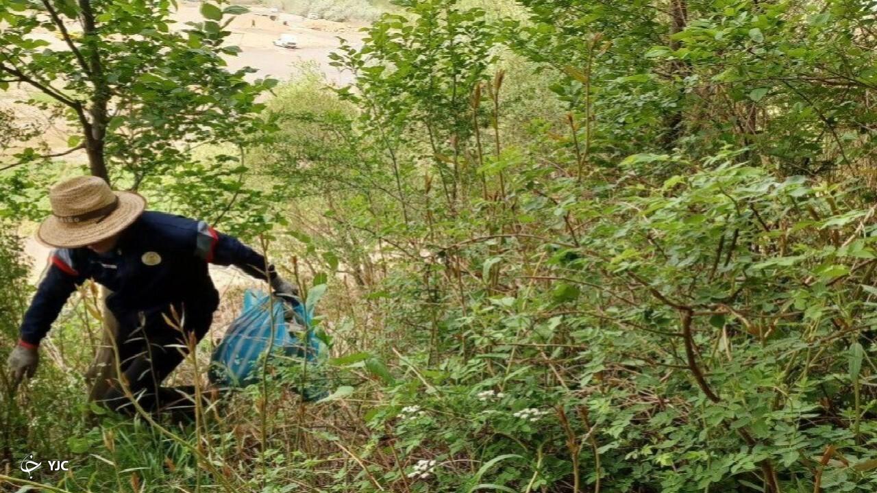 تفرجگاه سلطان یعقوب نقده پاک‌سازی شد