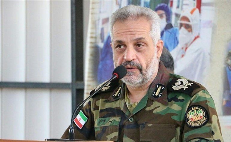 توضیحات فرمانده قرارگاه جنوب‌شرق نزاجا در خصوص علت حادثه پادگان باغین کرمان