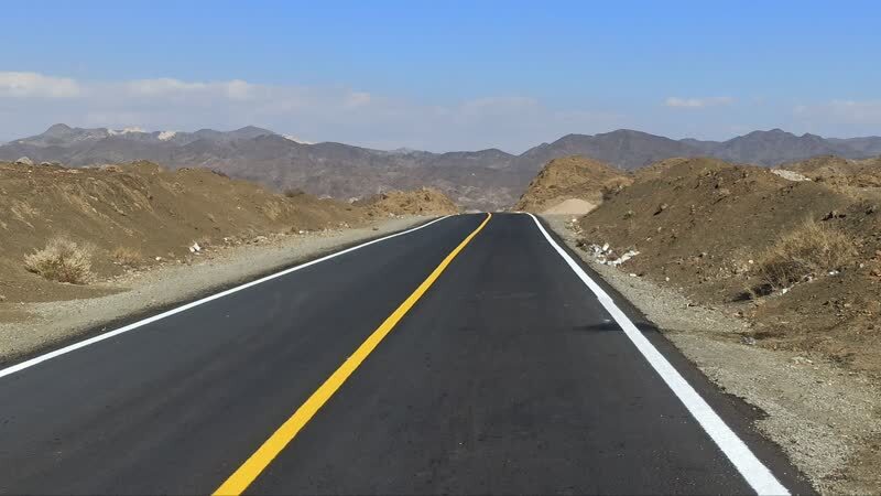 اجرای عملیات خط کشی محور سرنی صوغان به طول ۱۲ کیلومتر
