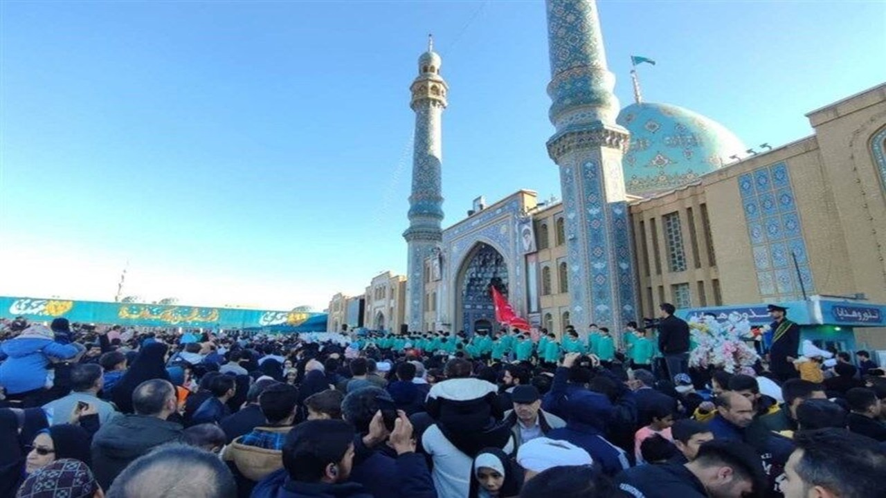 رونمایی از سرود «فرمانده مهدی» در مسجد جمکران + فیلم