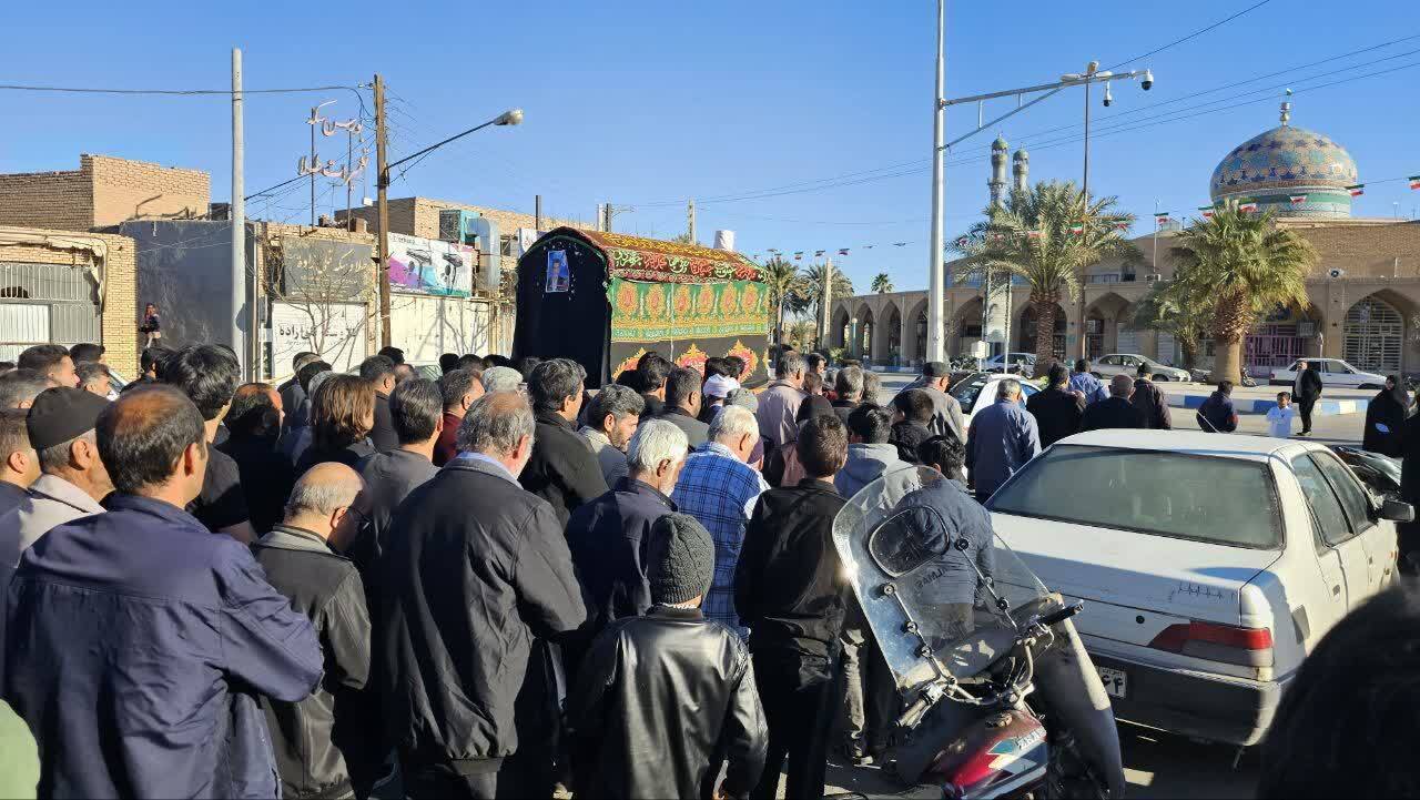 پدر شهید پور سلطانی آسمانی شد