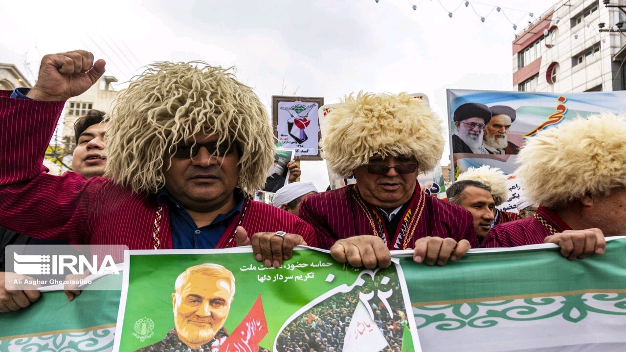 دعوت اقوام گلستان برای حضور در راهپیمایی ۲۲ بهمن