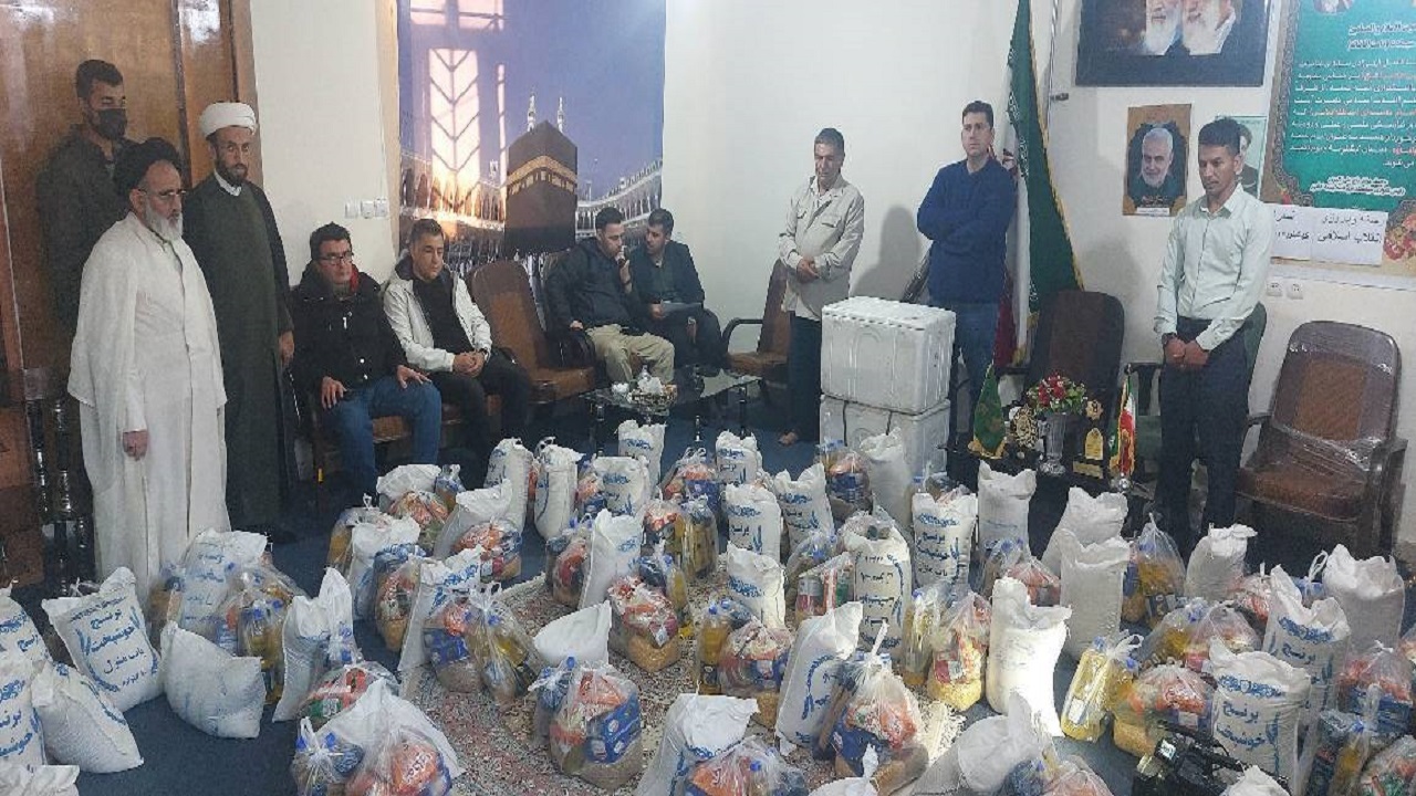 اهدا ۱۲۰ بسته معیشتی به نیازمندان در بخش پاتاوه
