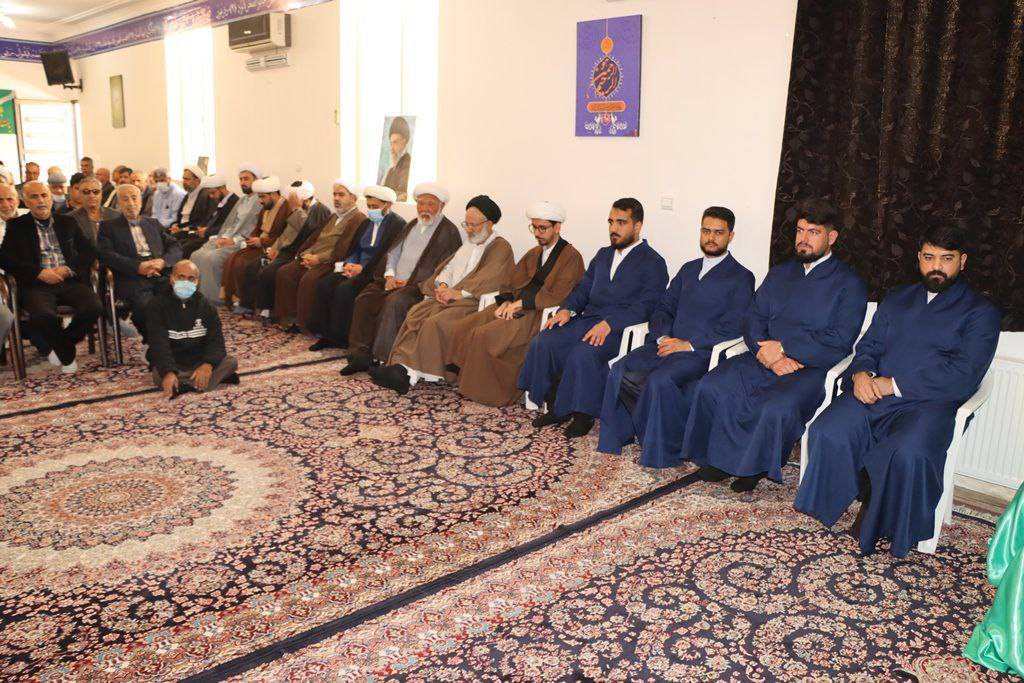 حضور طلاب در مراسم