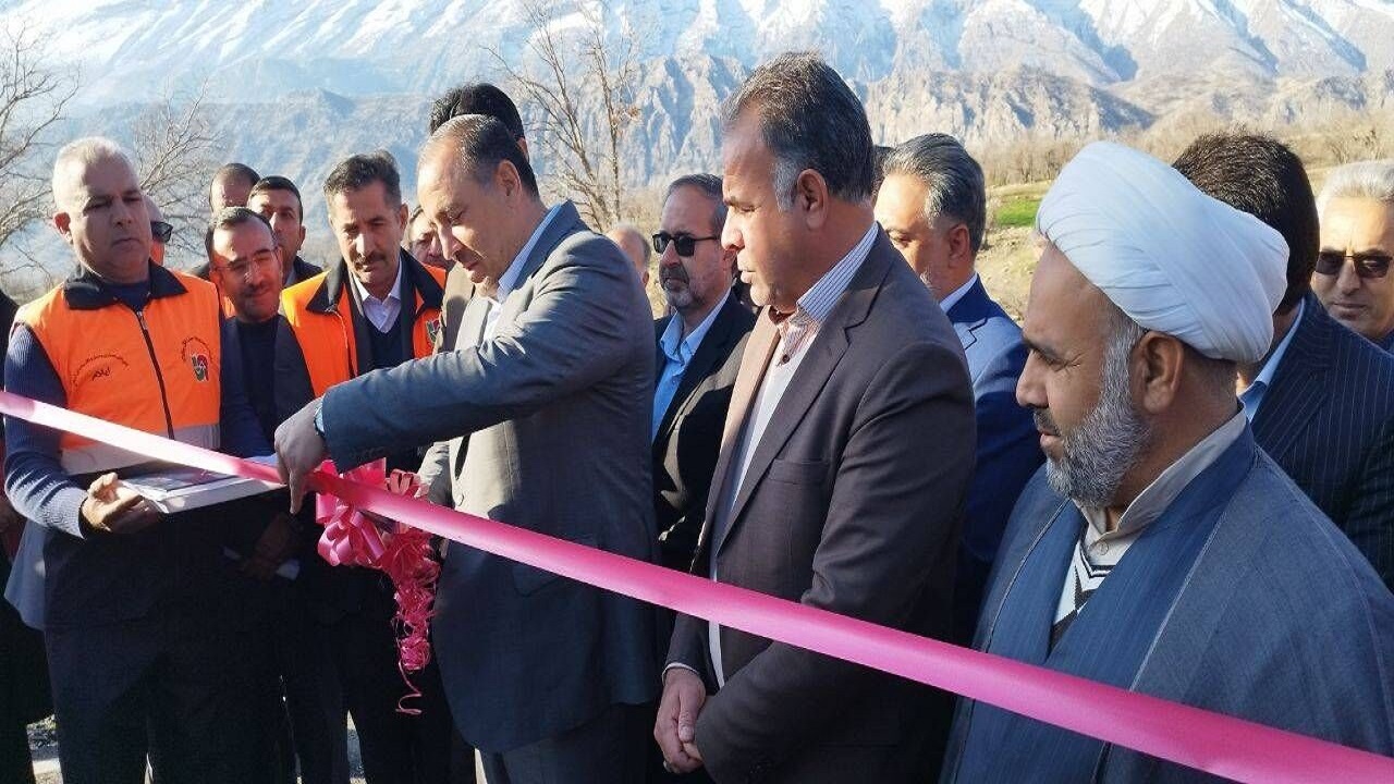 سه پروژه راهداری در شهرستان بدره به بهره برداری رسید