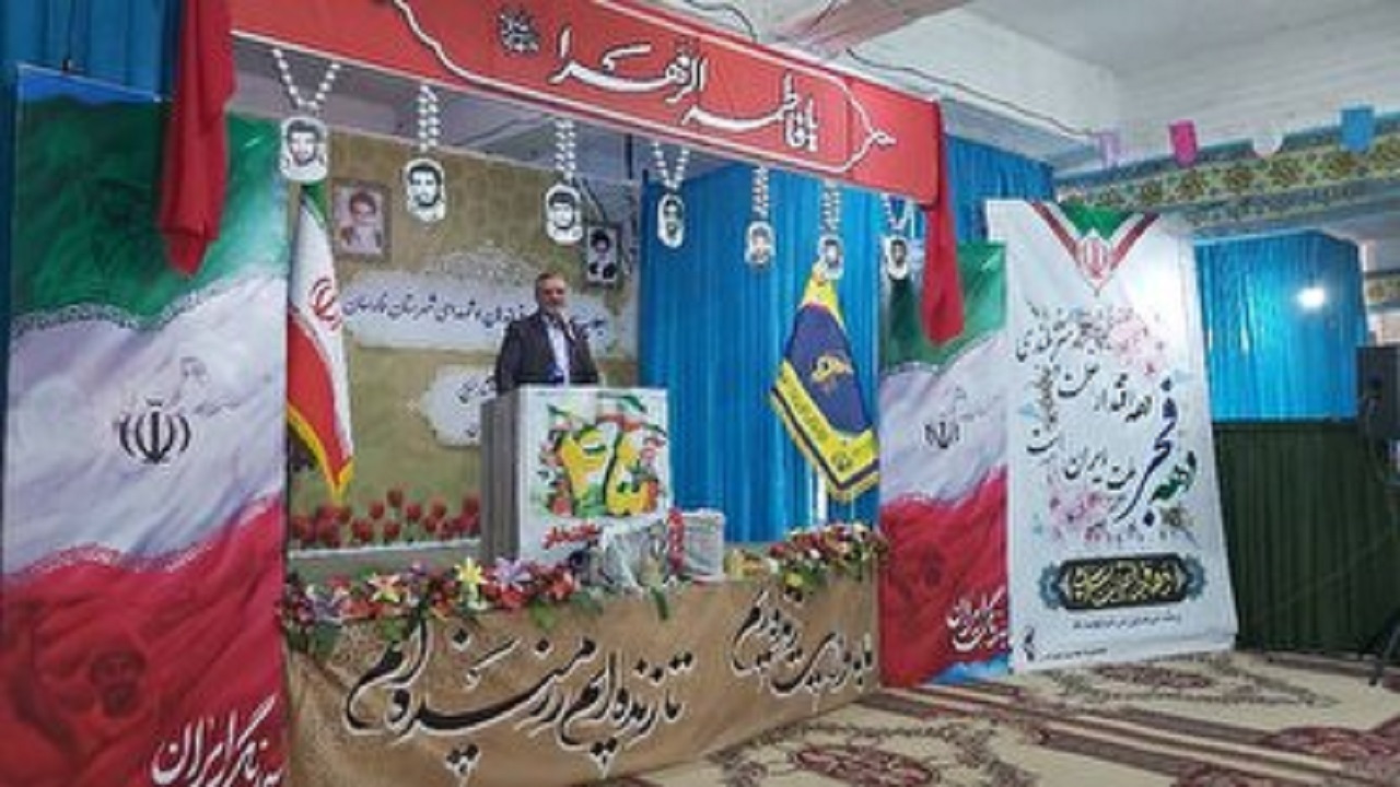 نظام جمهوری اسلامی ایران با اقتدار از آرمان‌های اسلام پشتیبانی می‌کند