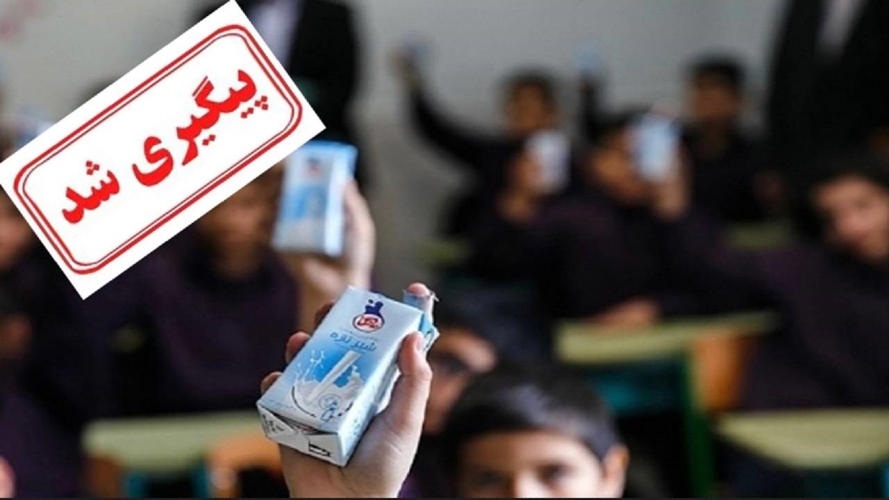 شیر رایگان در مدارس هندیجان توزیع شد