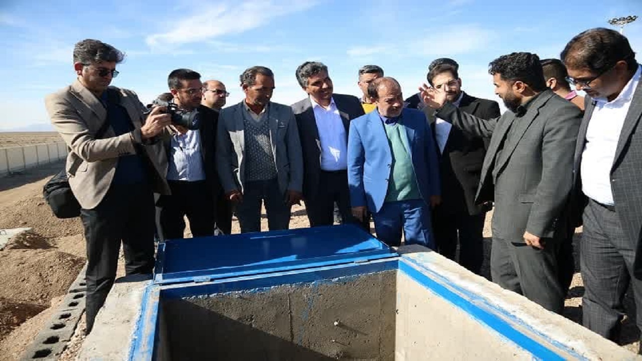 بهره‌برداری از خط سبز آبرسان صنایع استان یزد