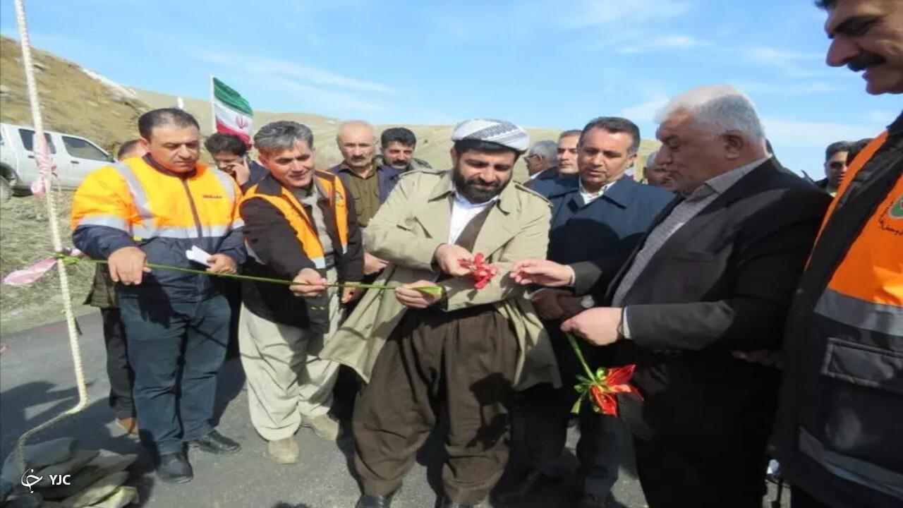 ۴.۲ کیلومتر راه روستایی در مهاباد به بهره‌برداری رسید