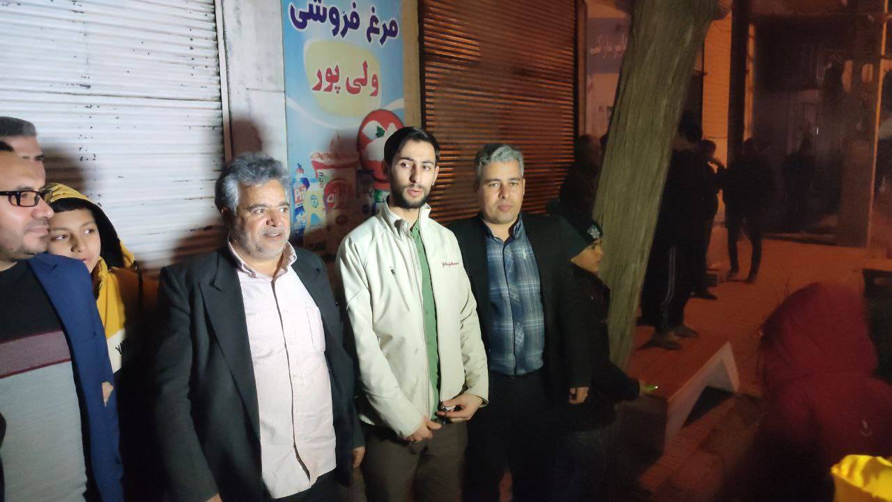 صدای الله اکبر در چهاربرج
