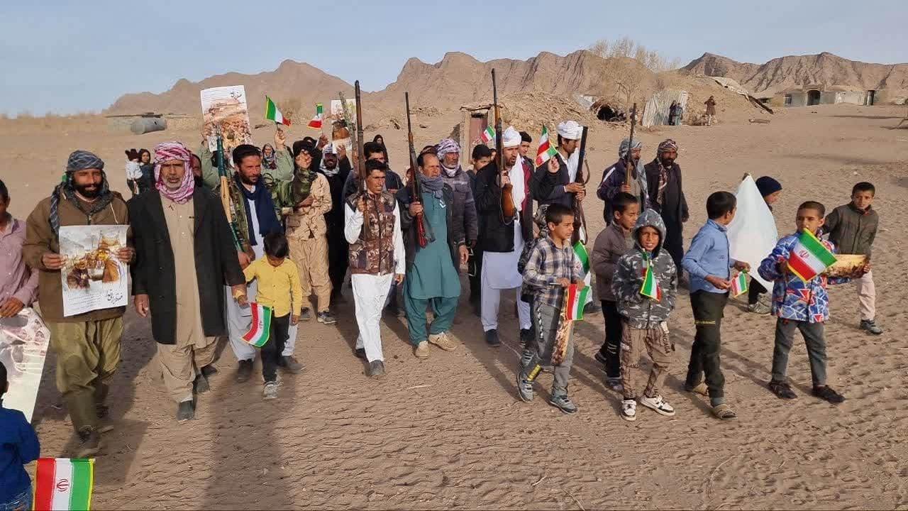 حضور روستائیان، مرزنشینان و عشایر در میدان ۲۲ بهمن + فیلم و تصاویر