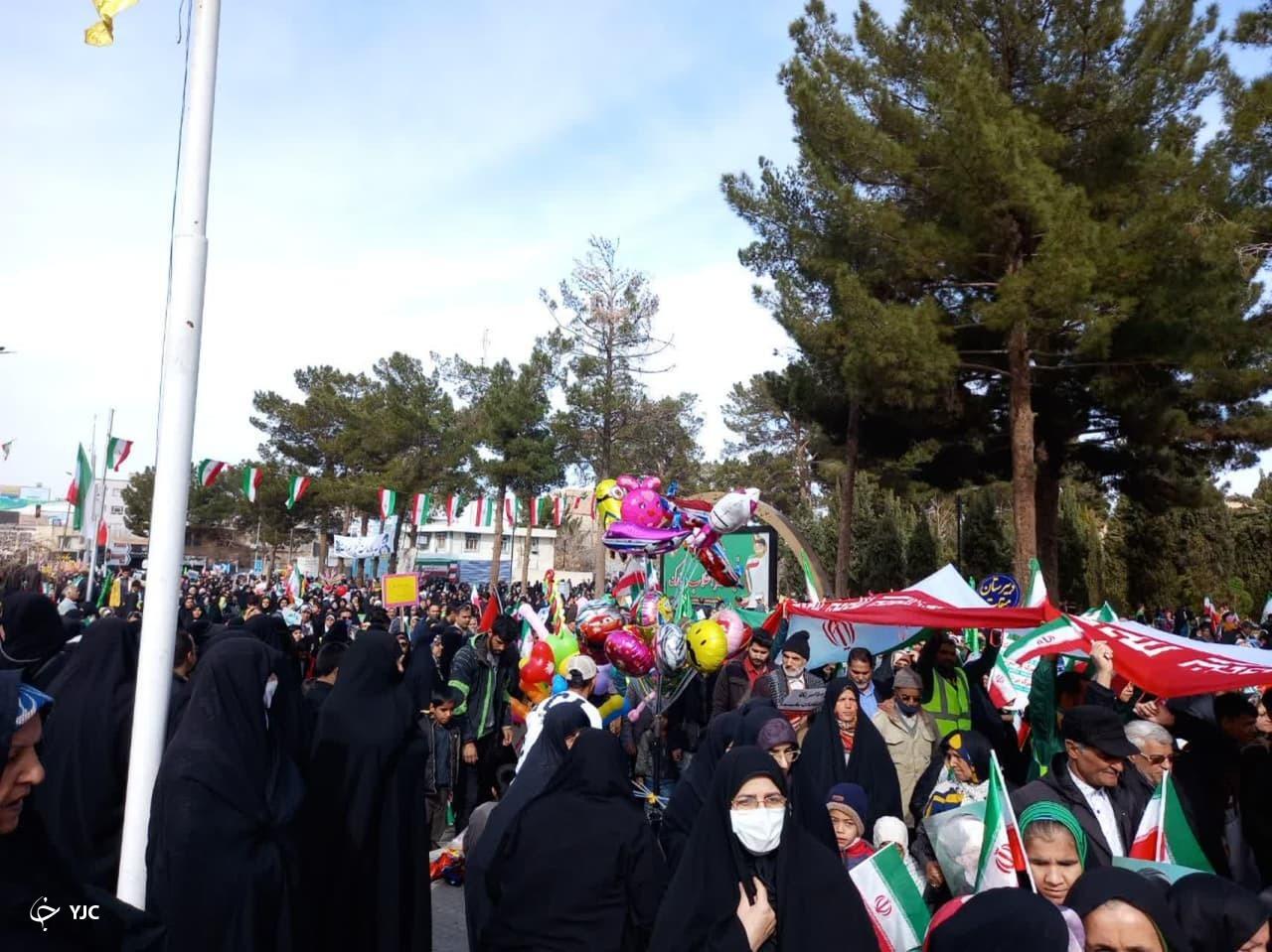 راهپیمایی ۲۲ بهمن در بیرجند