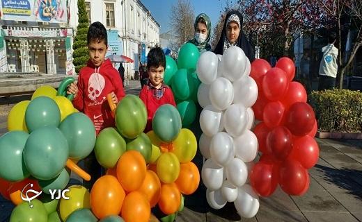حضور مردم گیلان در جشن پیروزی انقلاب اسلامی + تصاویر