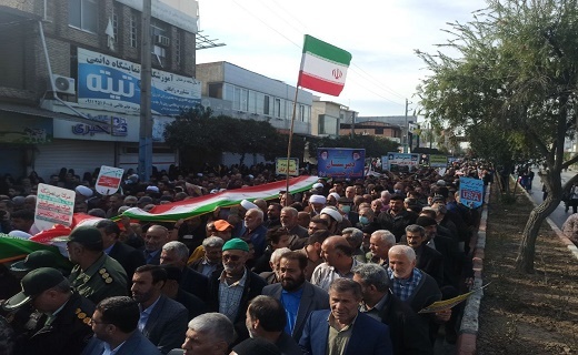 حضور حماسی مردم مازندران در راهپیمایی ۲۲ بهمن