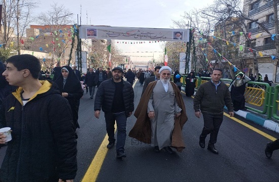 حضور ناطق نوری در راهپیمایی برگزاری راهپیمایی ۲۲ بهمن در تهران+ فیلم و تصاویر