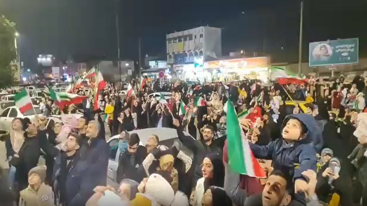 برگزاری مراسم جشن بهار انقلاب با گلبانگ الله اکبر در بابل + فیلم