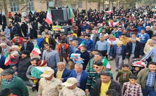 حضور مردم در راهپیمایی 22 بهمن