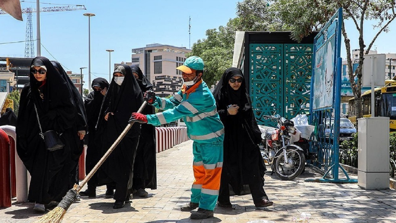 استقرار ۱۵۰۰ پاکبان در مسیر‌های راهپیمایی و منتهی به حرم مطهر در مشهد