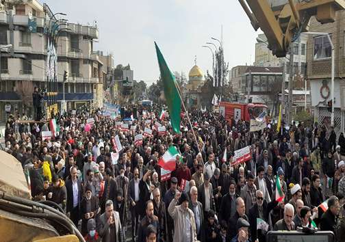 جشن انقلاب؛ راهپیمایی ۲۲ بهمن در استان سمنان