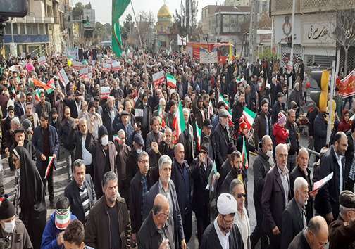 جشن انقلاب؛ راهپیمایی ۲۲ بهمن در استان سمنان