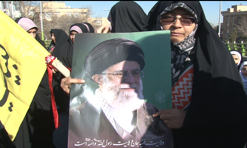 خروش مردم همدان در راهپیمایی بزرگ ۲۲ بهمن خروش مردم همدان در راهپیمایی بزرگ ۲۲ بهمن