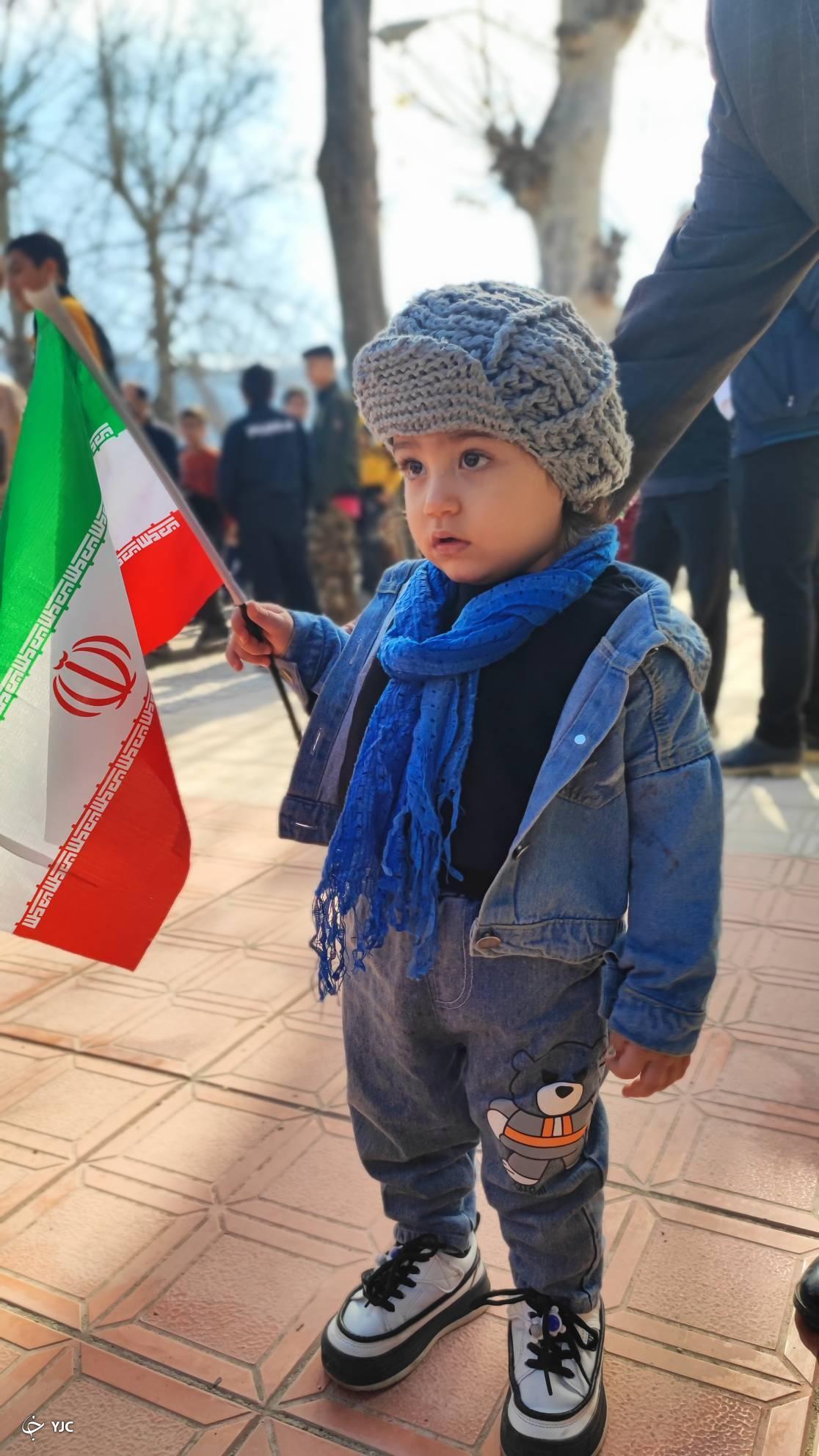جلوه&zwnj;های ویژه از راهپیمایی پرشکوه  ۲۲ بهمن در استان گلستان