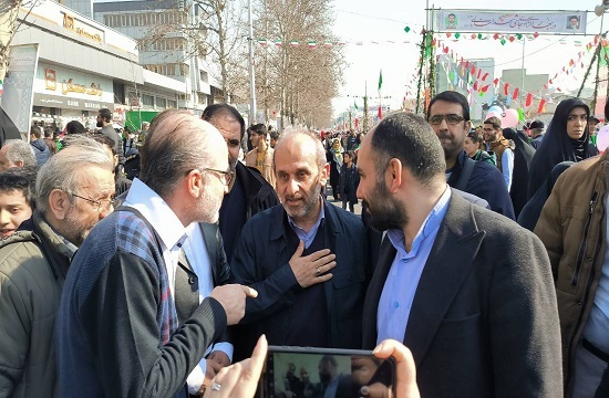 جبلی در اهپیمایی ۲۲ بهمن جبلی در اهپیمایی ۲۲ بهمن