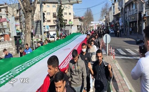 لاله سر زد زِ خون شهیدان/ فجر ۴۵ + تصاویر
