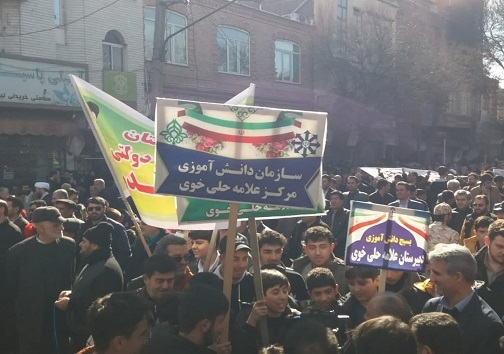 حضوری پرشور و جشن  باشکوه انقلاب در آذربایجان غربی/همه آمدند+فیلم و عکس