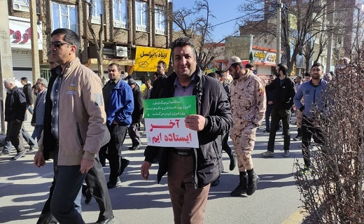 شکوه حضور کردستانی&zwnj;ها در راهپیمایی ۲۲ بهمن + فیلم و تصاویر