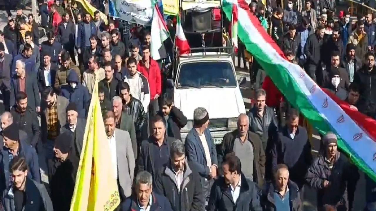 برگزاری راهپیمایی ۲۲ بهمن در آذربایجان شرقی