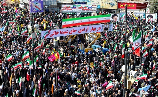 عظمت حضور مردم قم خار چشم دشمنان شد+جلوه&zwnj;هایی از راهپیمایی ۲۲ بهمن