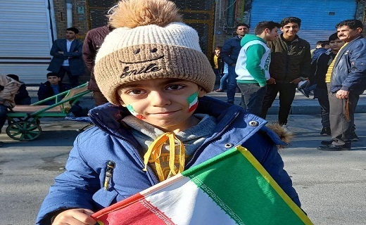 حضور پرشور دهه نودی&zwnj;های آذربایجان&zwnj;شرقی در جشن انقلاب